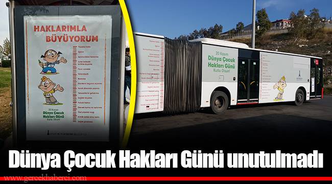 Dünya Çocuk Hakları Günü unutulmadı