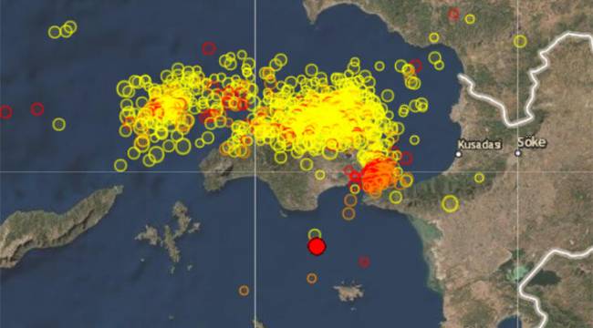 Ege'de deprem fırtınası