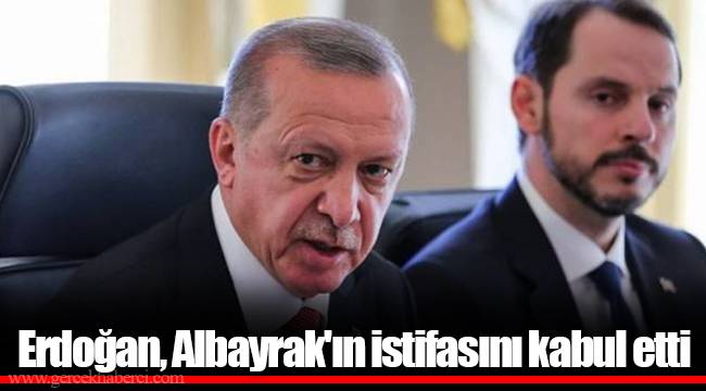 Erdoğan, Albayrak'ın istifasını kabul etti