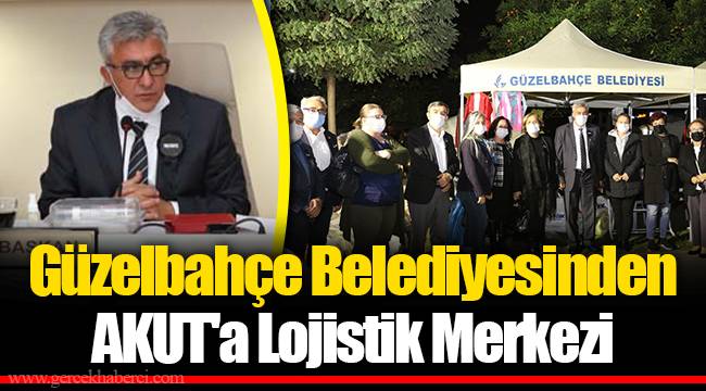 Güzelbahçe Belediyesinden AKUT'a Lojistik Merkezi