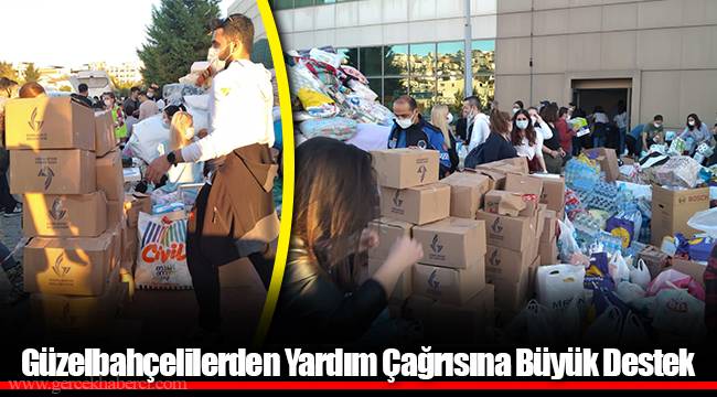 Güzelbahçelilerden Yardım Çağrısına Büyük Destek