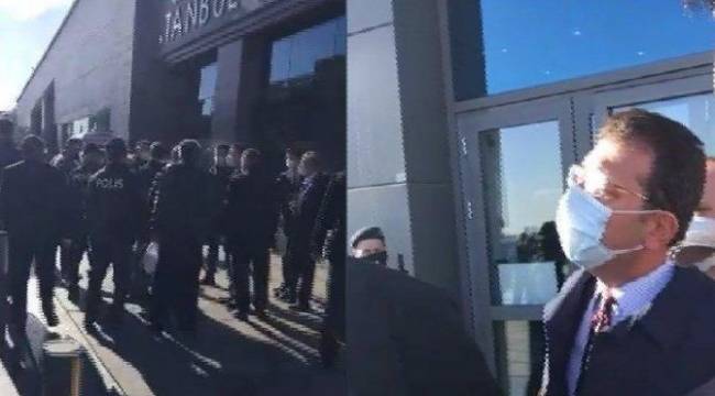 İmamoğlu ile taksiciler arasında gerginlik