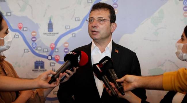 İmamoğlu, Kanal İstanbul ifadesini verdi