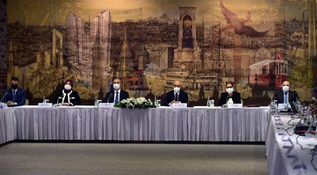 İş dünyası ile reform turunda ikinci durak TOBB: Görüşmeye 6 bakan katıldı