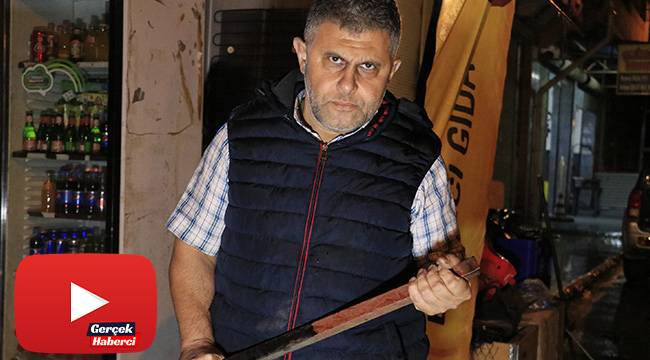İş yerine hırsız dadanan büfeci sopayla nöbete başladı