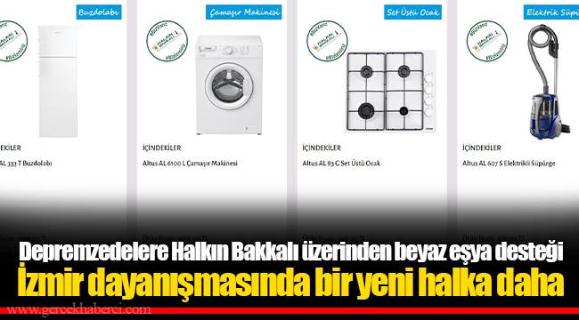 İzmir dayanışmasında bir yeni halka daha