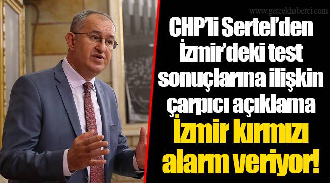 İzmir kırmızı alarm veriyor!