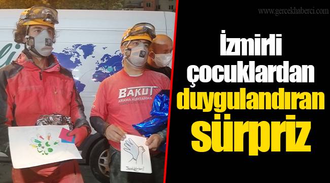 İzmirli çocuklardan duygulandıran sürpriz