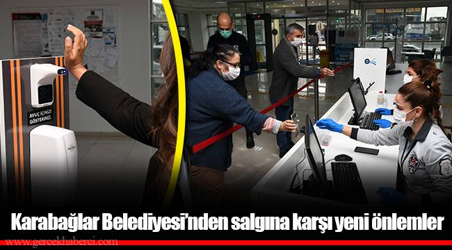 Karabağlar Belediyesi’nden salgına karşı yeni önlemler