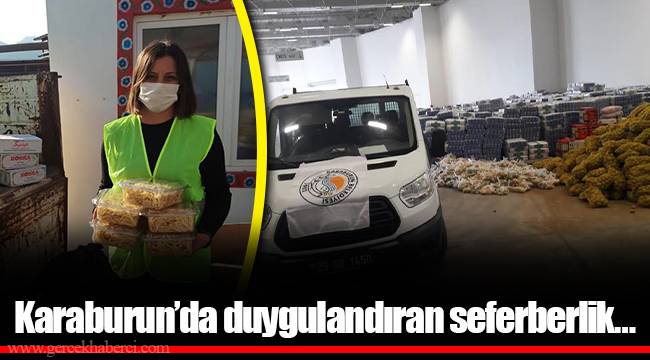 Karaburun’da duygulandıran seferberlik…
