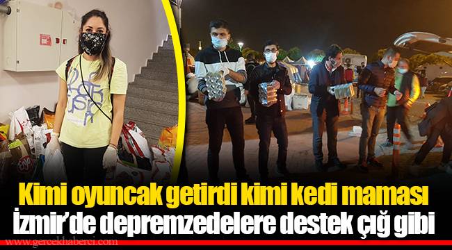 Kimi oyuncak getirdi kimi kedi maması