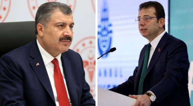 Koca'dan İmamoğlu'na 'bulaşıcı hastalılar' yanıtı