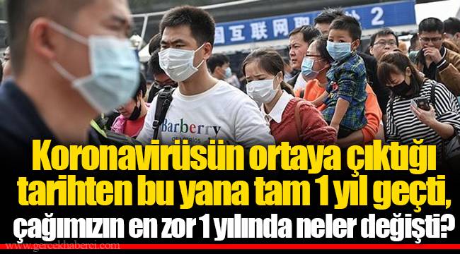 Koronavirüsün ortaya çıktığı tarihten bu yana tam 1 yıl geçti, çağımızın en zor 1 yılında neler değişti?