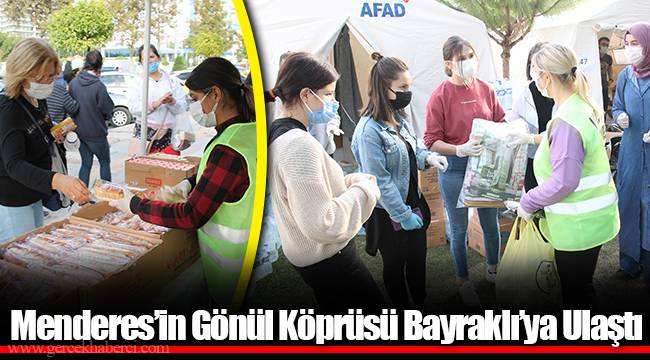 Menderes’in Gönül Köprüsü Bayraklı’ya Ulaştı