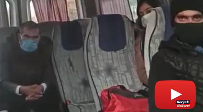Minibüste maske takmayan şahsın şaşırtan bahanesi