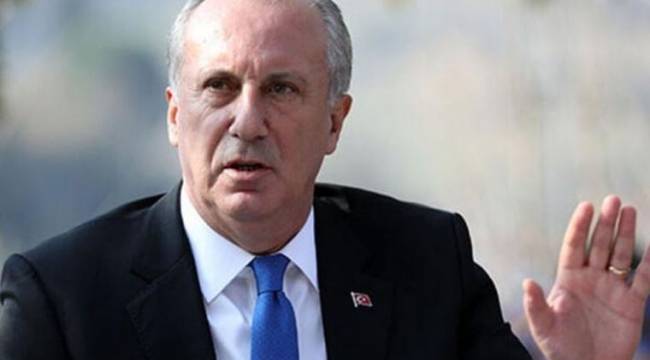 Muharrem İnce'den 'anayasa taslağı' açıklaması