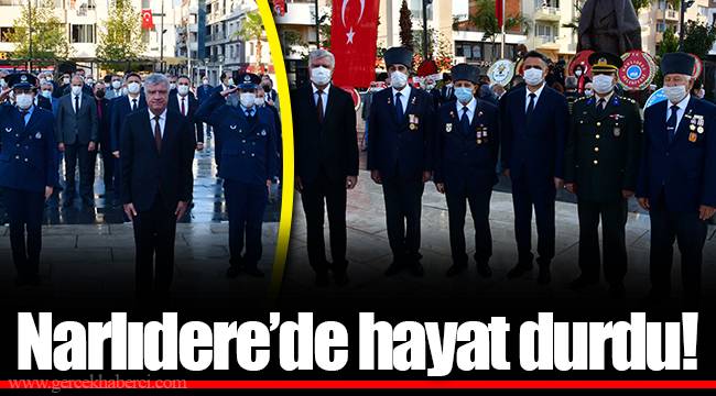 Narlıdere’de hayat durdu!