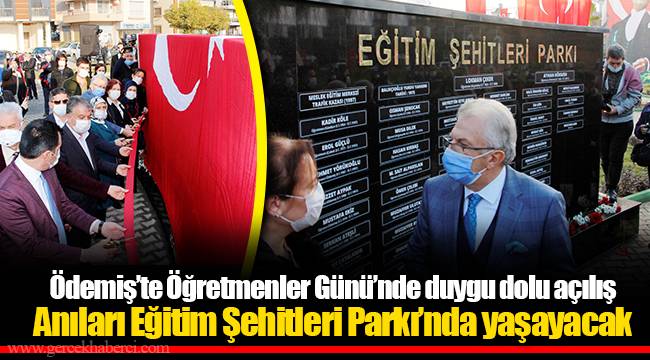 Ödemiş’te Öğretmenler Günü’nde duygu dolu açılış