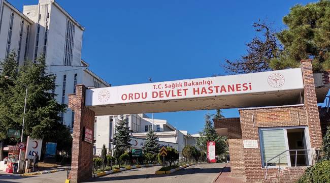 Ordu'da hastanelerin poliklinik, otopark ve yemekhaneleri yoğun bakıma dönüştürülüyor