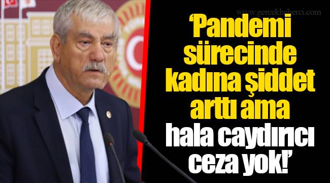 'Pandemi sürecinde kadına şiddet arttı ama hala caydırıcı ceza yok!'