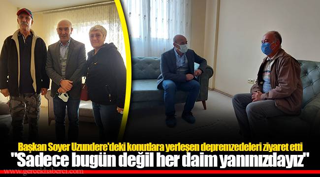 "Sadece bugün değil her daim yanınızdayız"