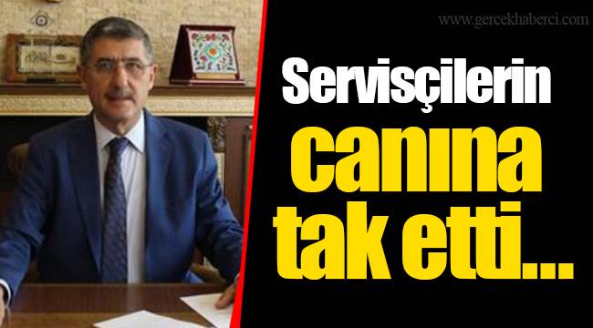 Servisçilerin canına tak etti…