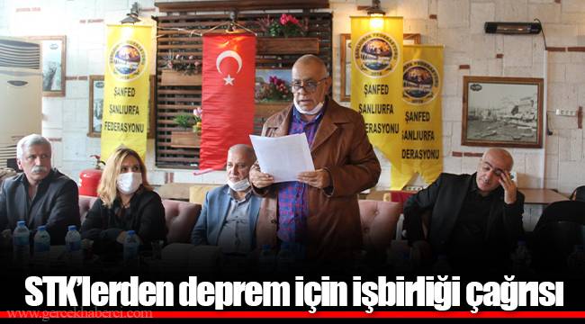STK’lerden deprem için işbirliği çağrısı