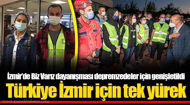 Türkiye İzmir için tek yürek