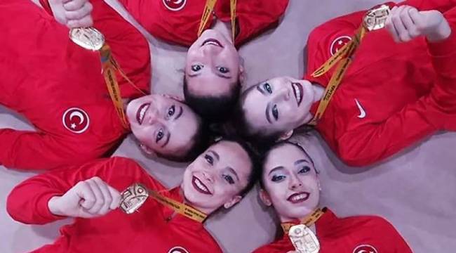 Türkiye'nin Kadın Ritmik Cimnastik Grup Milli Takımı, Avrupa şampiyonu oldu