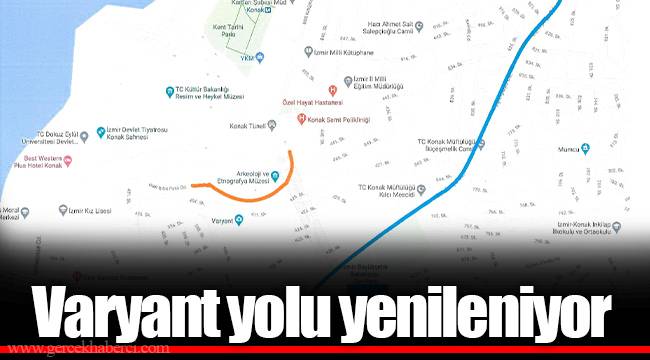 Varyant yolu yenileniyor