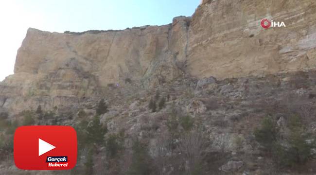 Akdeniz açıklarındaki 5.2’lik deprem Karaman’da kayaları yerinden oynattı