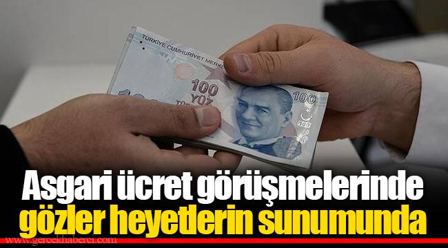Asgari ücret görüşmelerinde gözler heyetlerin sunumunda