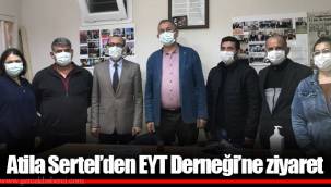 Atila Sertel’den EYT Derneği’ne ziyaret