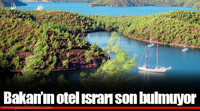 Bakan'ın otel ısrarı son bulmuyor