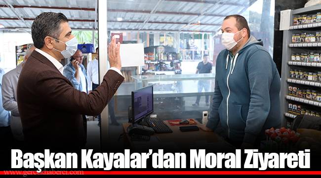 Başkan Kayalar’dan Moral Ziyareti