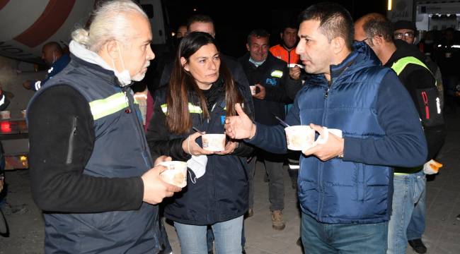 BAŞKAN ÖMER GÜNEL'DEN GÖNÜL ISITAN MESAİ