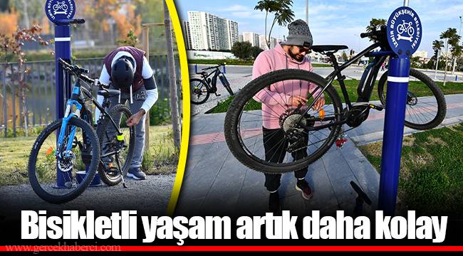 Bisikletli yaşam artık daha kolay 