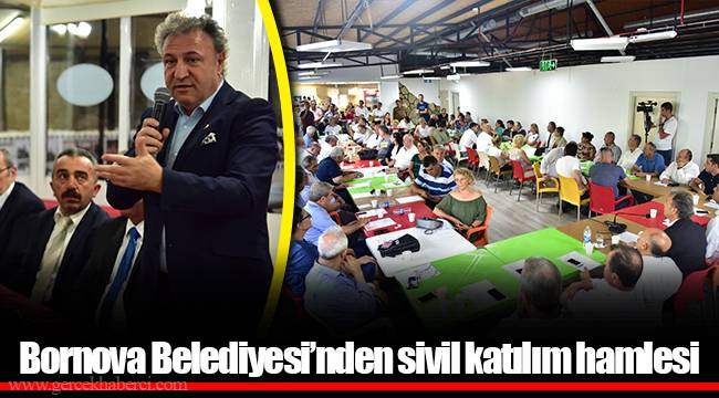 Bornova Belediyesi’nden sivil katılım hamlesi