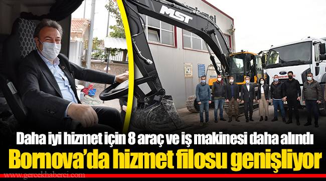 Bornova’da hizmet filosu genişliyor