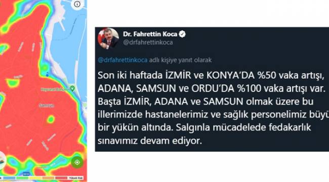 Bu il tamamen kızardı: Mezarlıklar dahi yüksek risk alanı