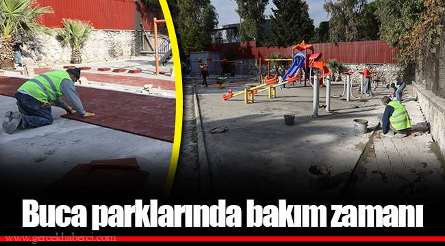 Buca parklarında bakım zamanı