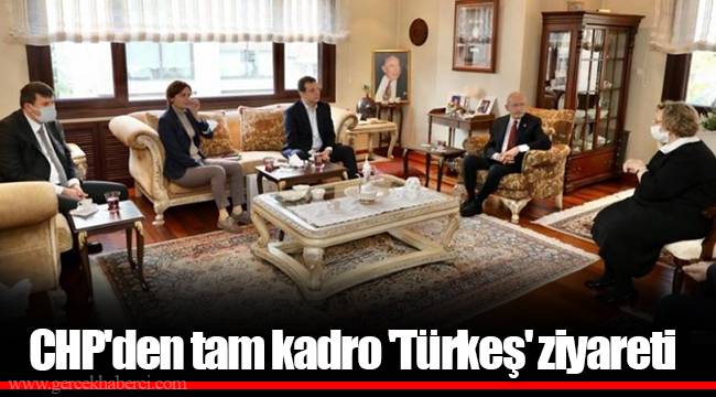 CHP'den tam kadro 'Türkeş' ziyareti