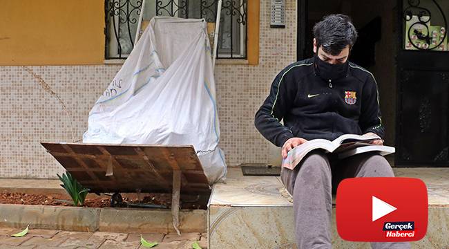 Çöp konteynerlerinden plastik toplayarak hazırlandığı KPSS’de Türkiye 25’incisi oldu