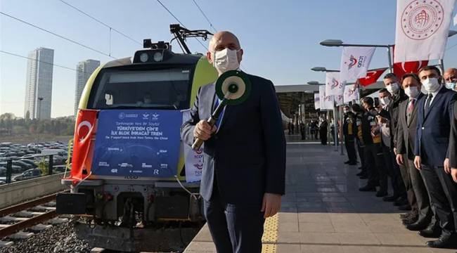 Devlet töreniyle Çin'e gönderilen tren Maltepe'den geri dönmüş!