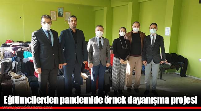 Eğitimcilerden pandemide örnek dayanışma projesi