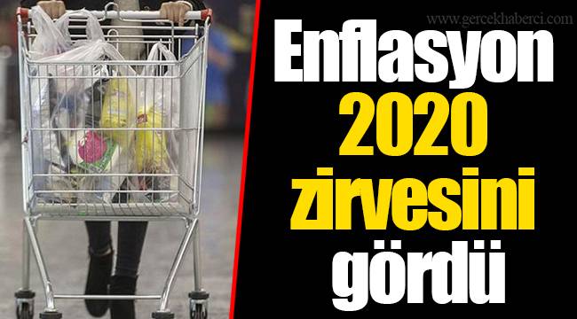 Enflasyon 2020 zirvesini gördü