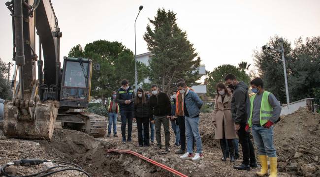 ENVER REİS CADDESİ’NİN ALT VE ÜST YAPISI YENİLENİYOR