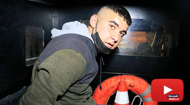 Ev kurşunladılar, bir kişiyi yaraladılar, araba çalıp kaçtıkları sırada yakalandılar