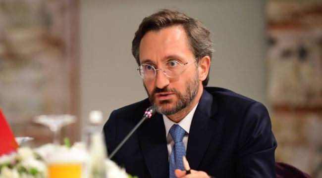Fahrettin Altun: Cumhurbaşkanımıza sarf edilen saldırgan ifadeleri kınıyoruz