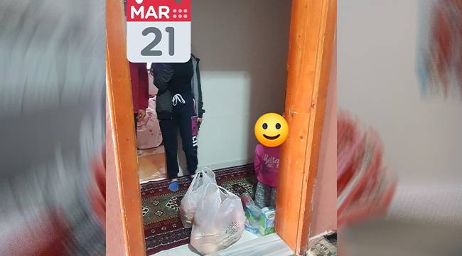 Filyasyon ekibine 'evimizde meyve yok' diyen çocuk duygulandırdı
